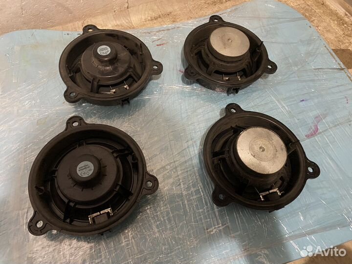 Родные динамики Renault Fluence + сетки Урал