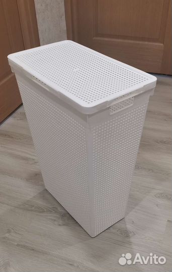 Корзина для белья узкая