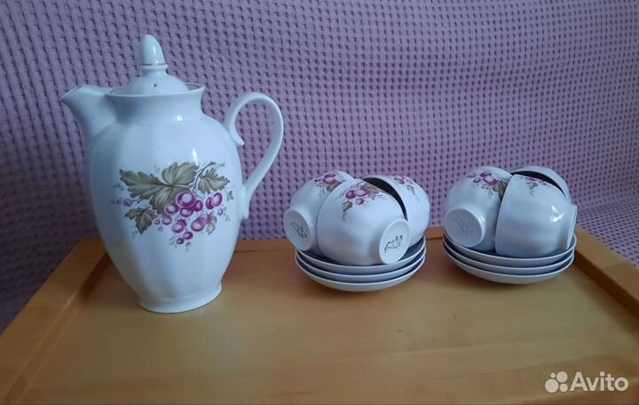 Сервиз кофейный Дулёво