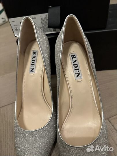 Туфли raden блестящие