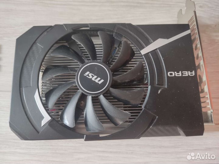 Видеокарта MSI AMD Radeon RX 550 aero ITX OC