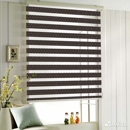 Рулонные ворота день-ночь