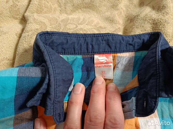 Рубашка для мальчика 92