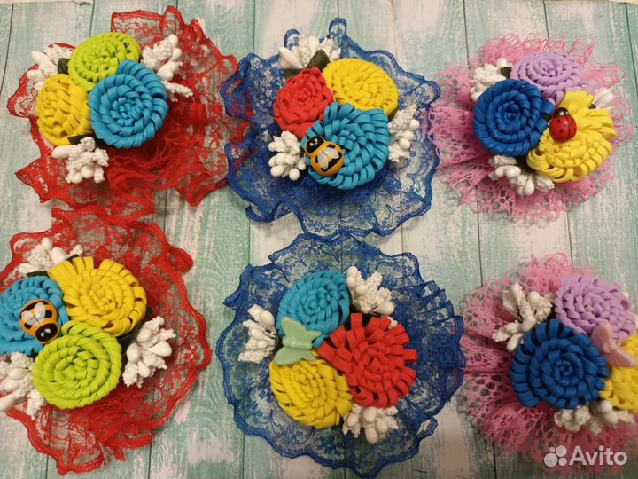 Цветы в садик/Бантики