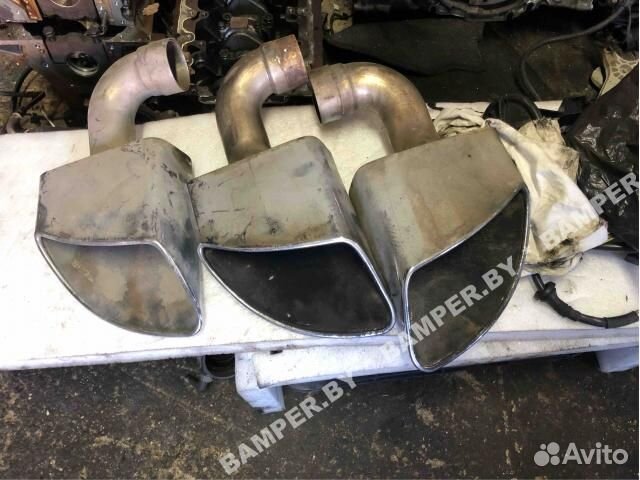 Насадка на глушитель на Volkswagen Touareg 2012