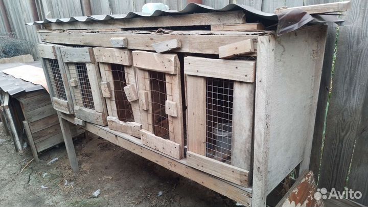 Клетки для кроликов бу