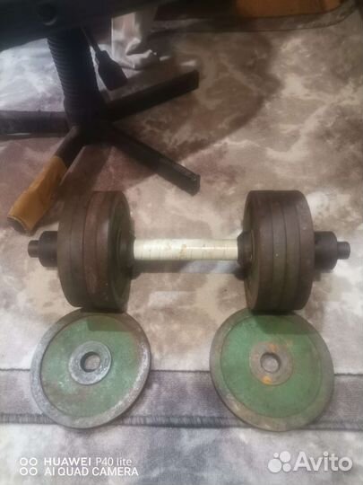 Гантель разборная 24 кг