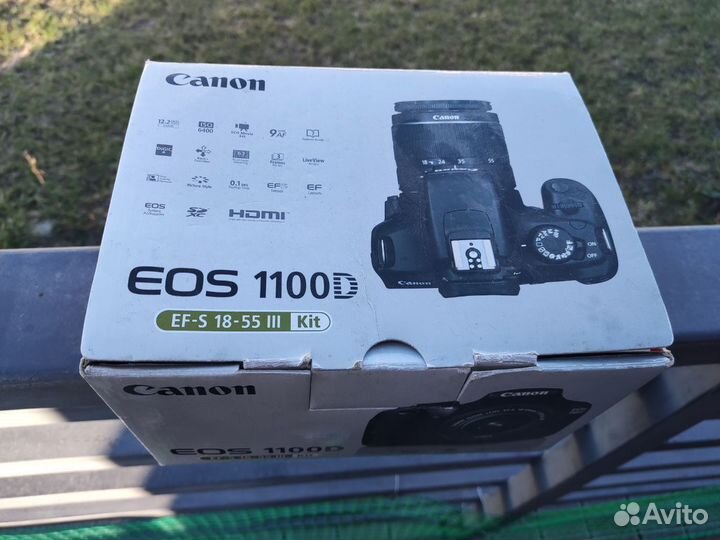 Фотоаппарат Canon EOS 1100d