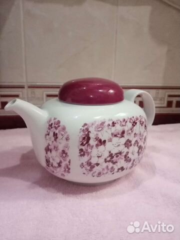 Редкий чайник заварочный/кофейник, фарфор