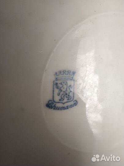 Фарфор молочник, блюдо, чайник. Редкость
