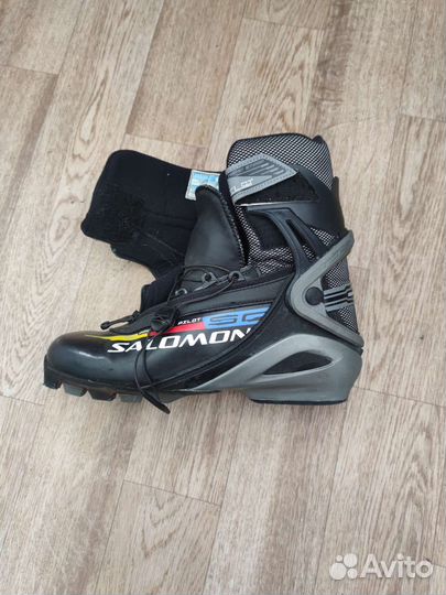 Лыжные ботинки salomon pro combi pilot