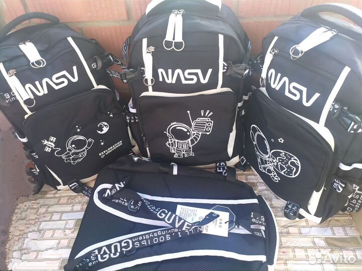 Рюкзак школьный светящийся портфель ранец в школу