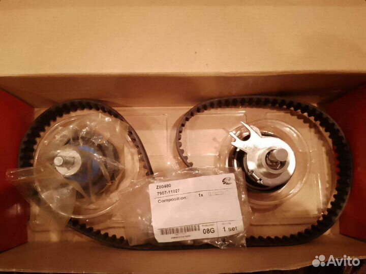 K035565XS Комплекты деталей для ремней грм gates