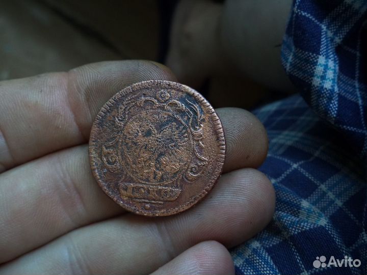 1 копейка 1756 г