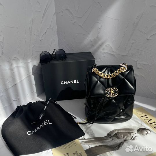 Рюкзак Chanel натуральная кожа