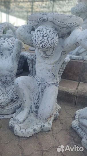 Скульптура для сада Бетон Атлант