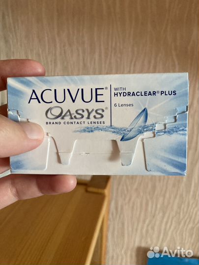 Линзы контактные acuvue oasys двухнедельные