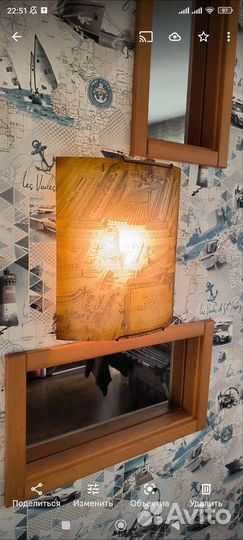 Настенный светильник бра 2 шт