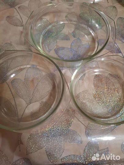 Чешская посуда Simax для микроволновки три прибора