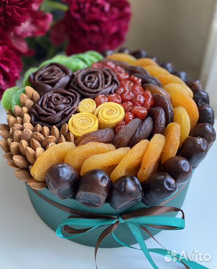 Букеты из сухофруктов/букеты из орехов