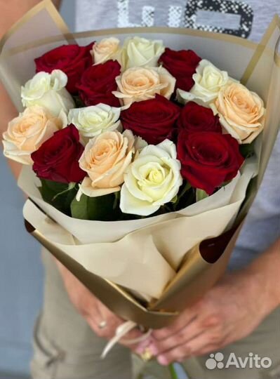 Цветы розы с доставкой 24