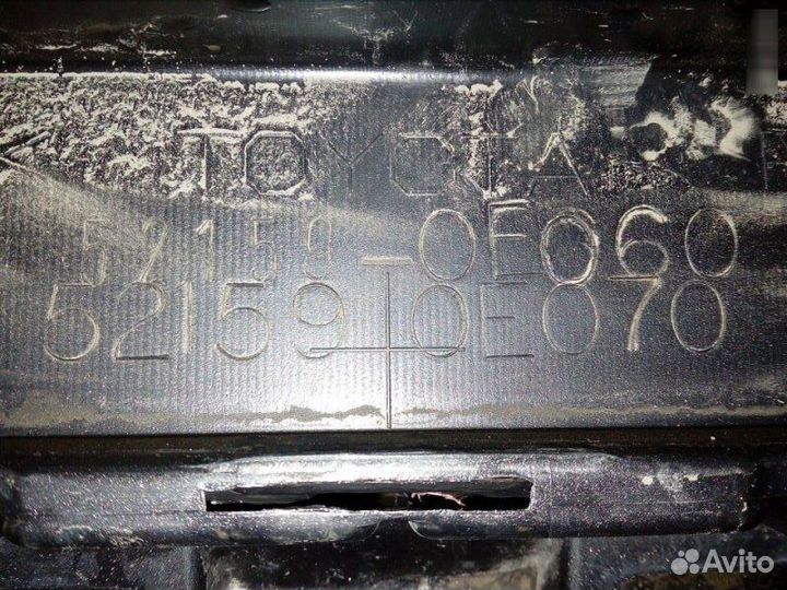 Бампер задний задний Toyota Highlander 3 2014