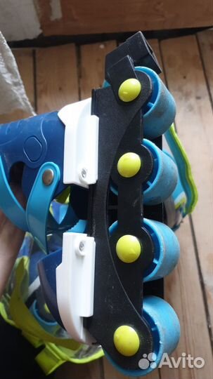 Роликовые коньки детские раздвижные