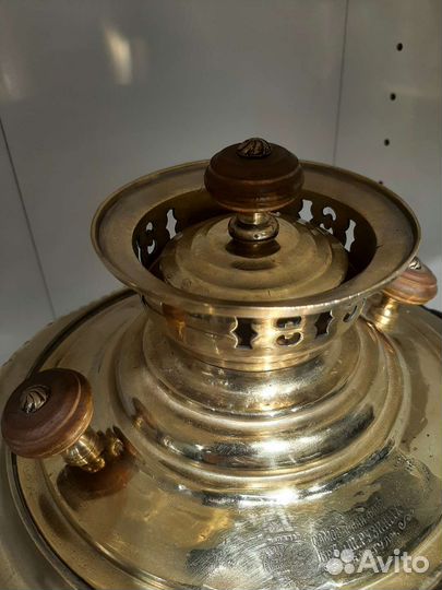 Самовар на дровах царский Рузиных