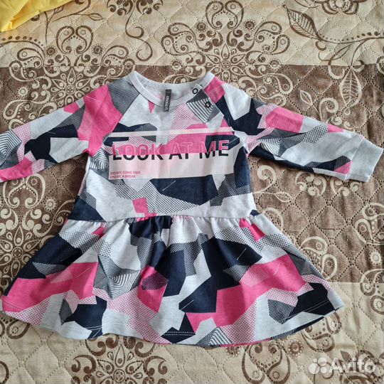 Детские вещи пакетом для девочек 74 80