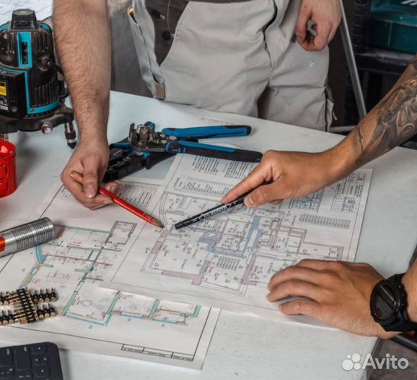 Электромонтаж/Электрика под ключ