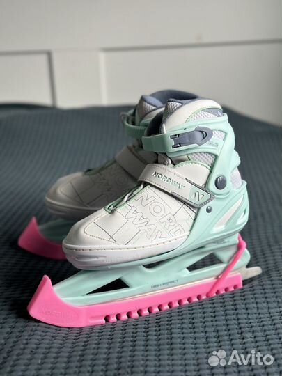 Детские коньки Nordway Slide с раздвижные 36-41