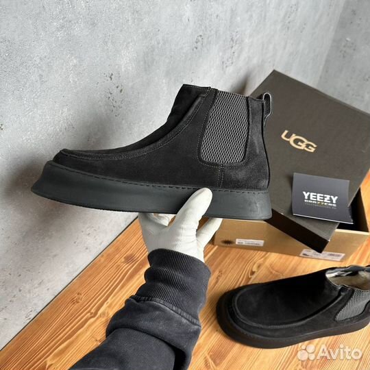 Мужские Ugg Chelsea Crafted Black