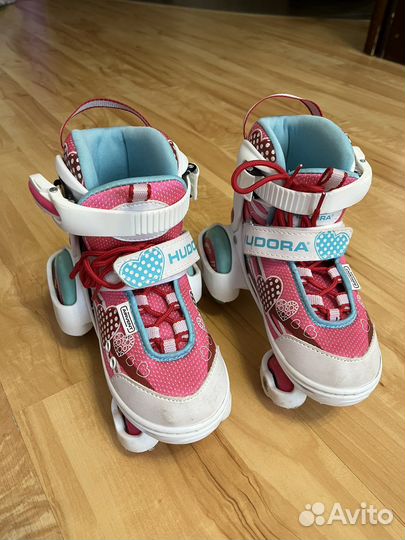 Роликовые коньки детские hudora 30-33