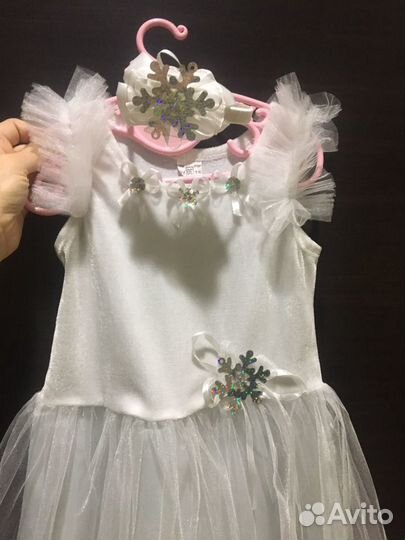 Карнавальный костюм снежинки