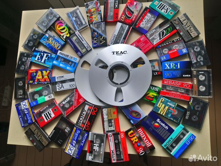 Запись на кассеты, катушки, VHS