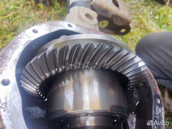 Задний мост ssangyong кайрон 3.54