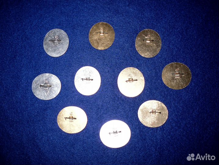 Значки Московский зоопарк. Фауна Африки (СССР)