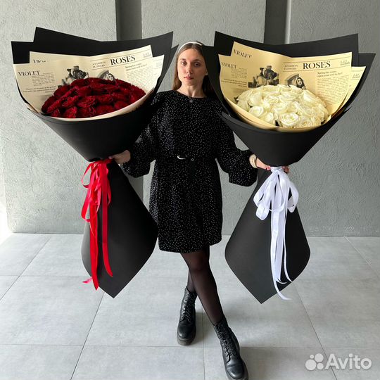Букет-Гигант из Роз