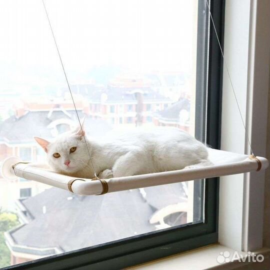 Лежанка для кошек, гамак на окно для животных