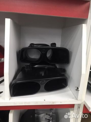 Насадки brabus черные Чугун