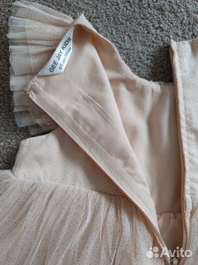 Детское нарядное платье 110