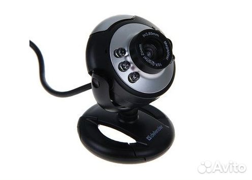 Веб-камера Defender C-110, с микрофоном, 0.3Мп