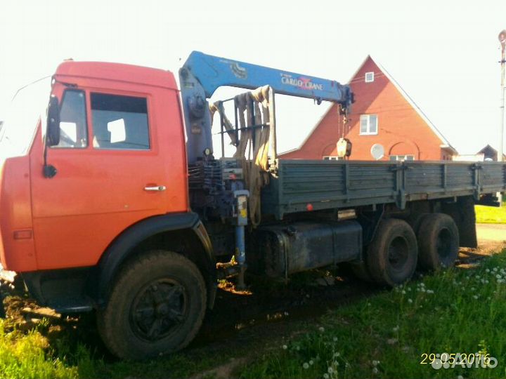 Кран-манипулятор камаз 10 тонн, стрела 3 тонны