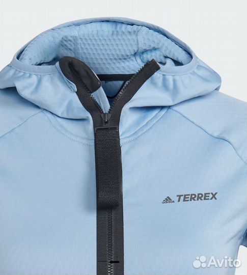 Adidas куртка из флиса terrex tech размер 48 - 50