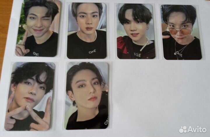 Фотокарты BTS