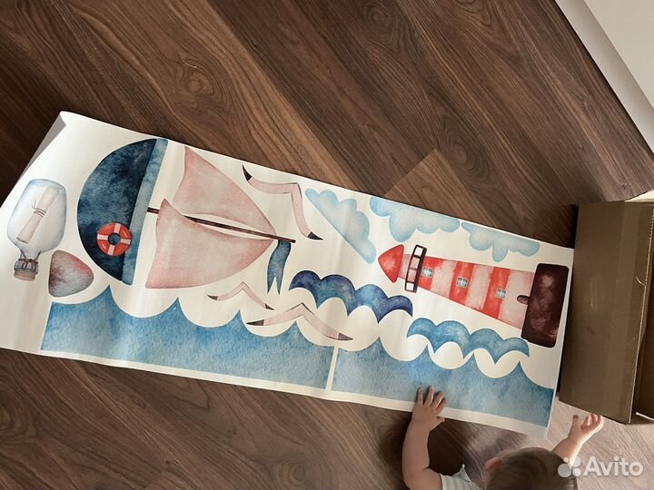 Интерьерные наклейки в детскую