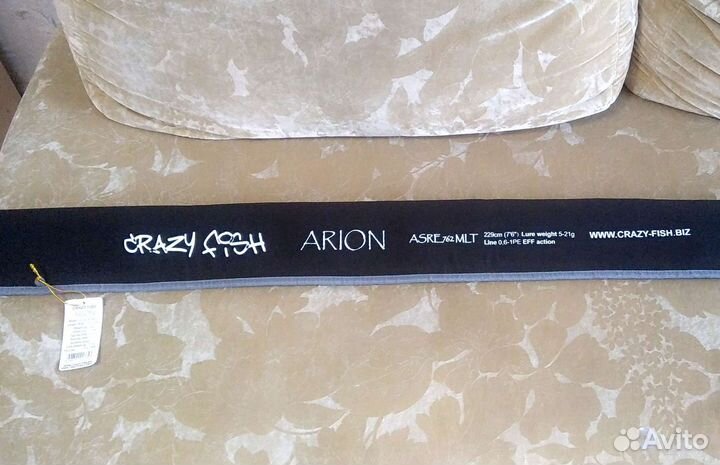 Спиннинг Crazy Fish Arion asre762MLT
