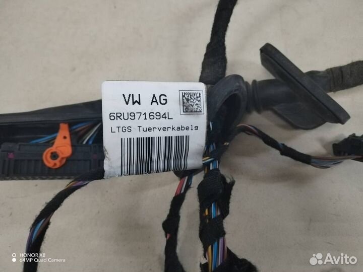 Проводка двери Volkswagen Polo Sed RUS 2011