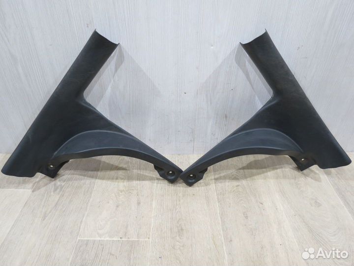 Накладка порога задняя Hyundai Solaris