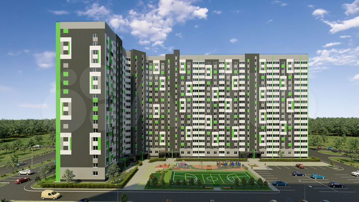 Квартира-студия, 27,4 м², 9/17 эт.